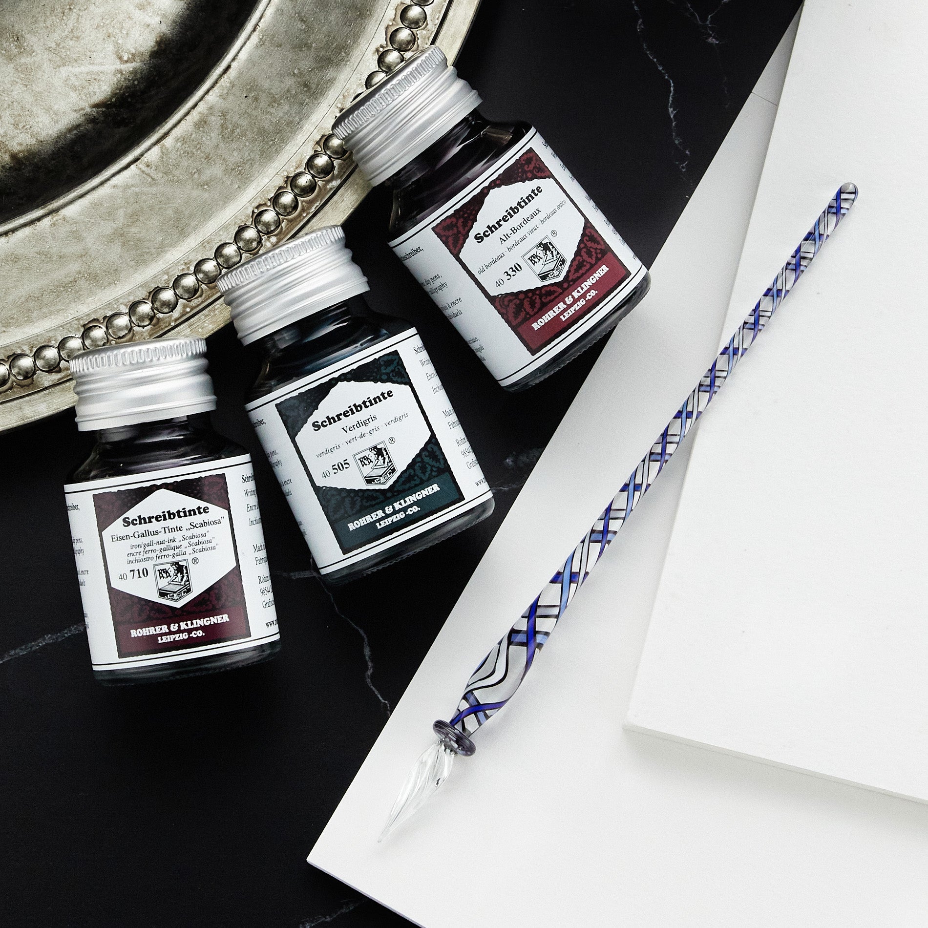 Rohrer & Klingner Fountain Pen Inks and Dip Pens - The Goulet Pen Company