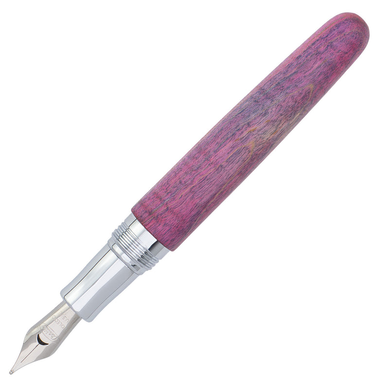 Conklin 1898 Fountain Pen - Stabilized Wood Matte Purple/Pink (Limited Edition)