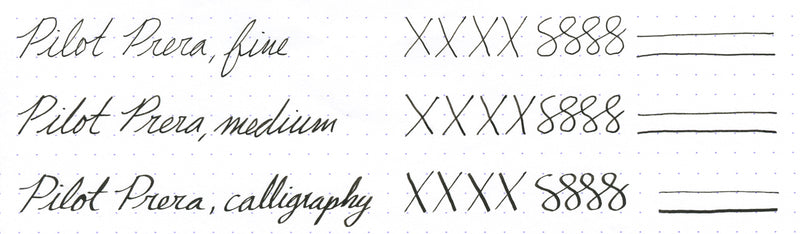 Pilot Prera Writing Samples