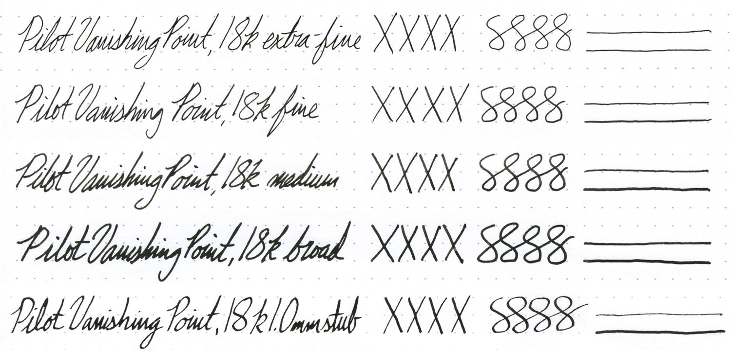 Pilot Vanishing Point Decimo Fountain Pen Black The Goulet Pen