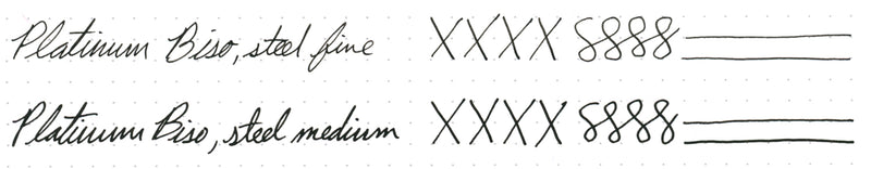 Platinum BISO Fountain Pen - Nebula Black