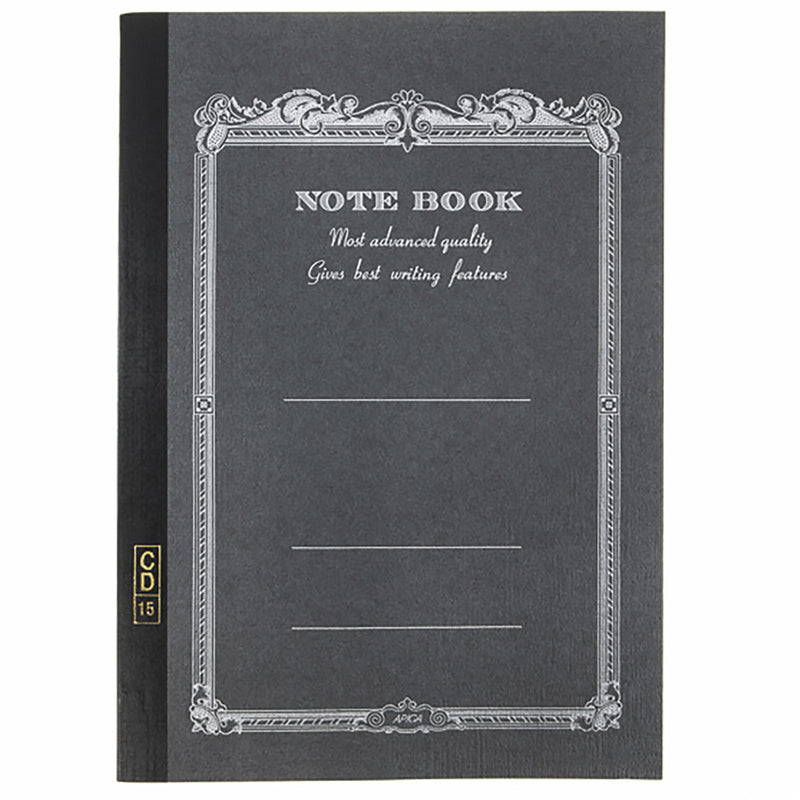 Apica CD-15 B5 Notebook - Black, Lined