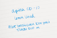Apica CD-10 A6 Notebook - Black, Lined