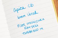Apica CD-5 A7 Notebook - Pastel Assorted Colors, Lined