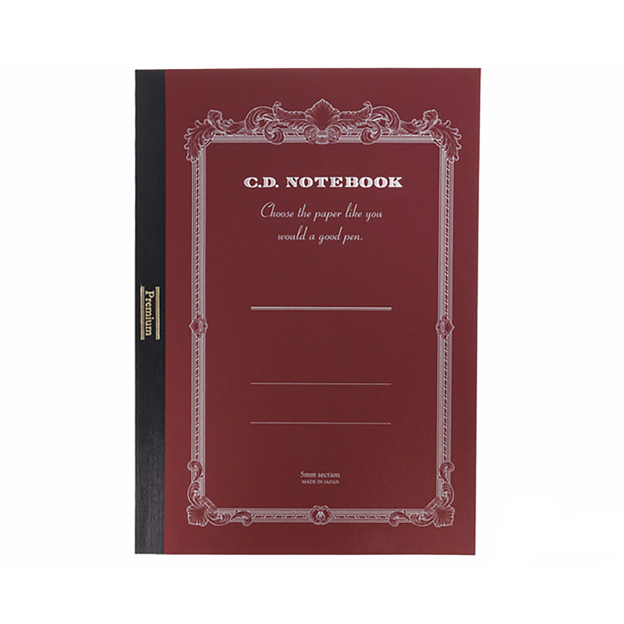 Apica Premium CD A5 Notebook - Red, Graph - The Goulet Pen Company
