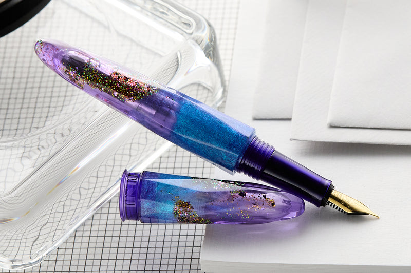 BENU Briolette Fountain Pen - Amethyst Tide