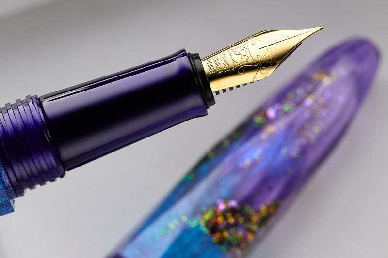 BENU Briolette Fountain Pen - Amethyst Tide