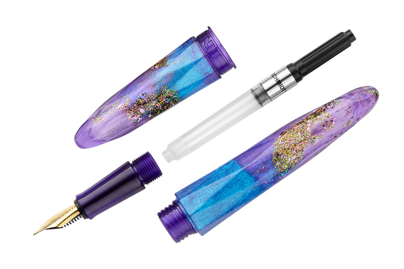 BENU Briolette Fountain Pen - Amethyst Tide