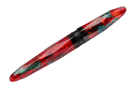 BENU Briolette Fountain Pen - Ruby Forest