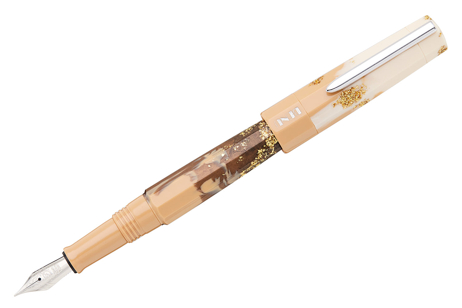 Benu Euphoria Fountain Pen - Iced Caramel Latte (Special Edition) - Fine