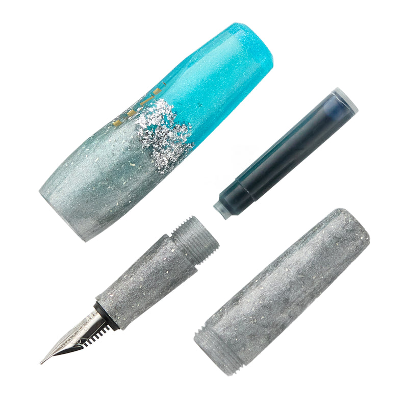 BENU Pixie Fountain Pen - Aqua Glow
