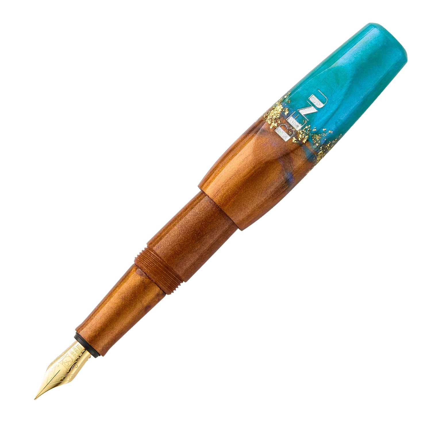 BENU Pixie Fountain Pen Aurora Gold The Goulet Pen Company
