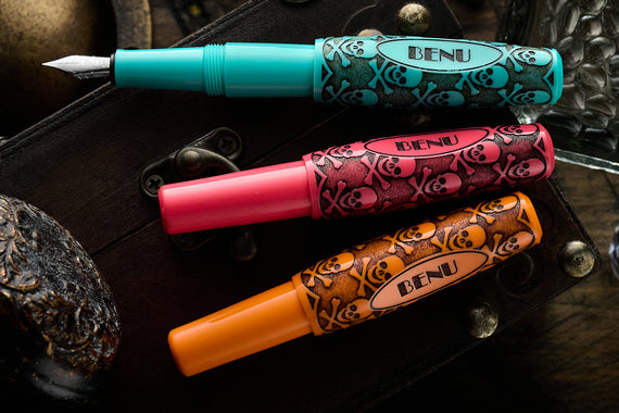 BENU Pixie Fountain Pen Set - Jolly Roger Vintage