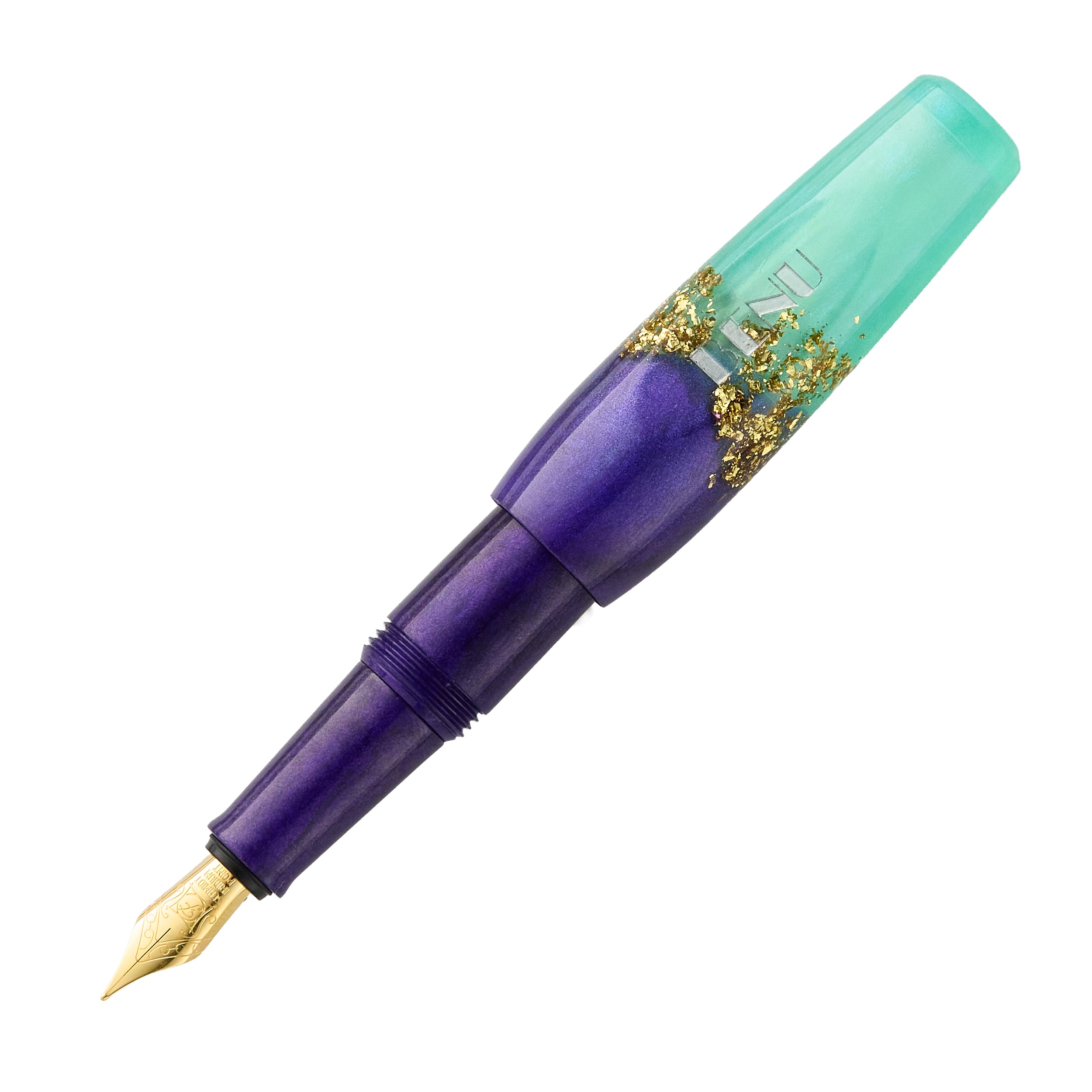 BENU Pixie Fountain Pen - Twilight Lagoon - The Goulet Pen Company
