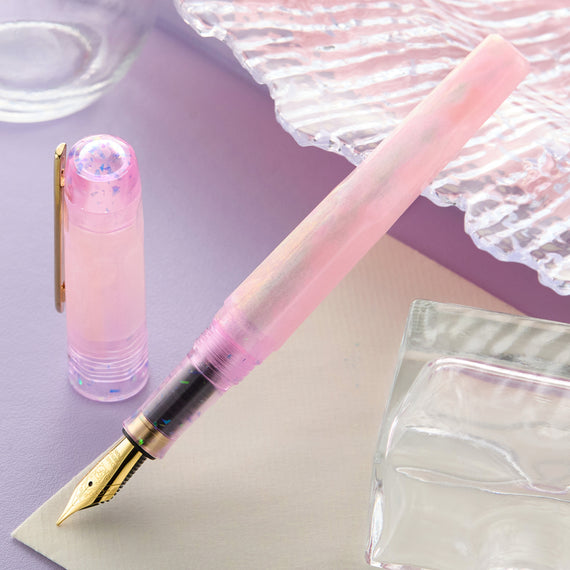 BENU Talisman Fountain Pen - Pink Opal