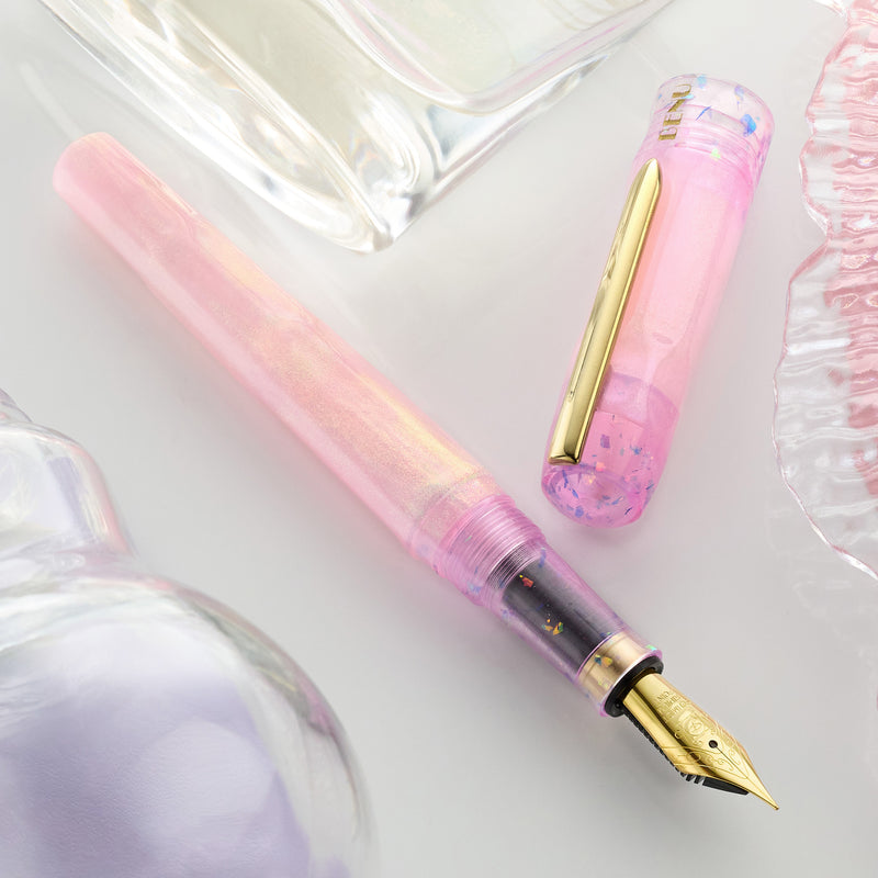 BENU Talisman Fountain Pen - Pink Opal