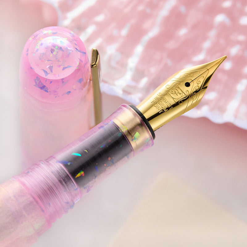 BENU Talisman Fountain Pen - Pink Opal
