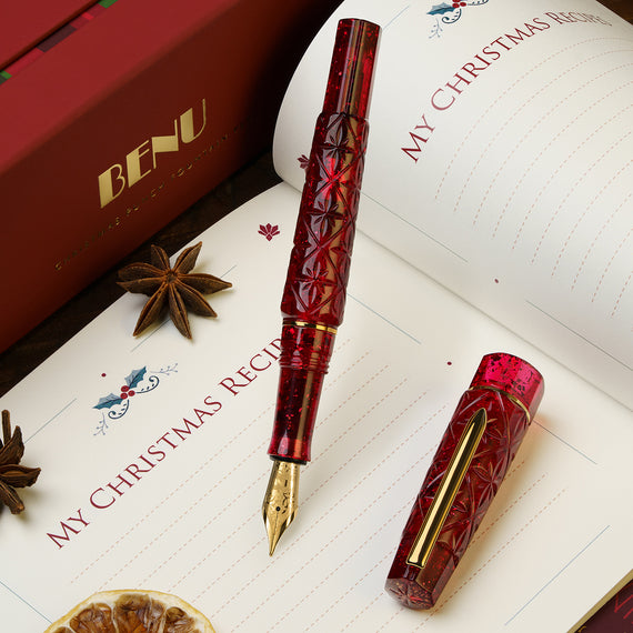 BENU Cocktail Hour Fountain Pen Gift Set - Christmas Cheer (Special Edition)
