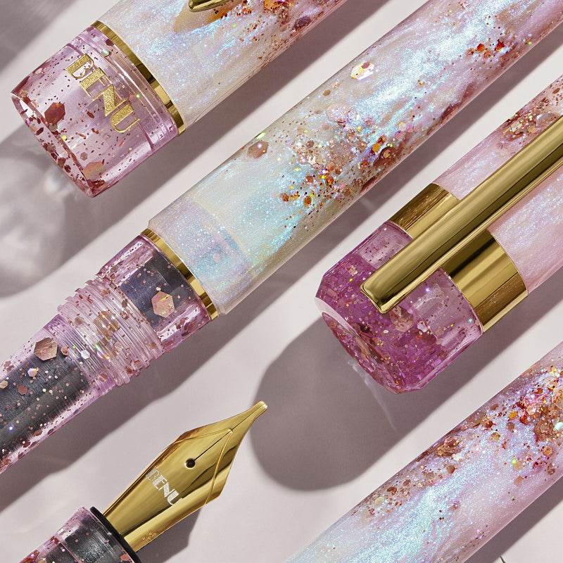 BENU Tribute Fountain Pen - Rose de Mai