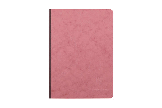 Clairefontaine Basic Clothbound A5 Notebook - Rose