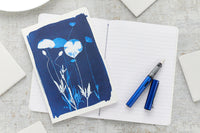 Clairefontaine Cyanotype A5 Staplebound Notebook - Lined