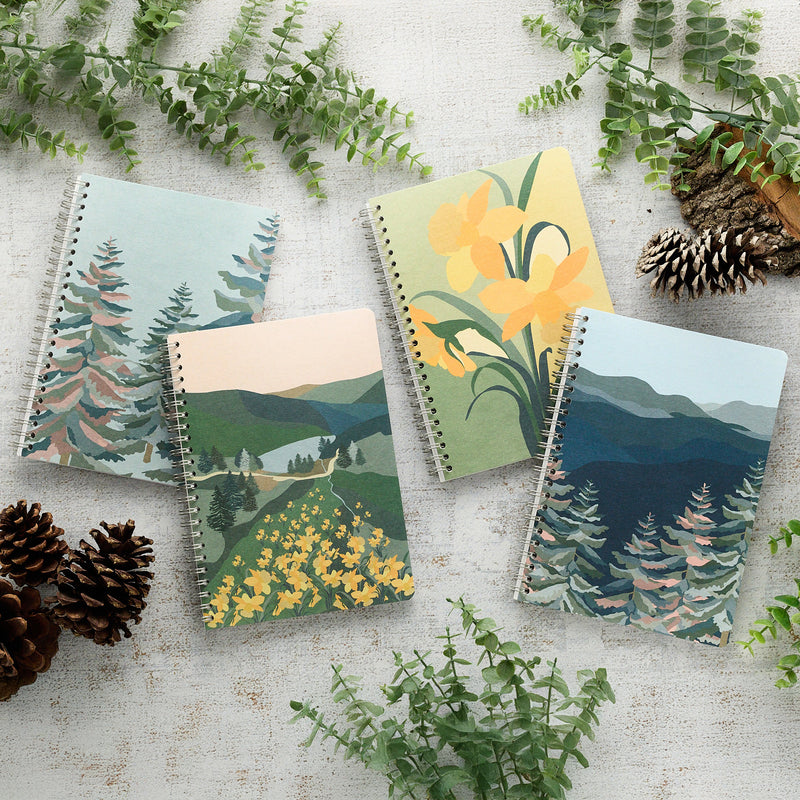 Clairefontaine La Vie en Vosges A5 Wirebound Notebook - Lined