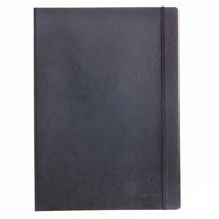 Clairefontaine Basic Clothbound A4 Notebook - Black, Lined