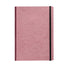 Clairefontaine Basic Clothbound A5 Notebook - Rose, Dot Grid