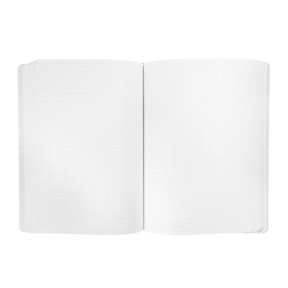 Clairefontaine Basic Clothbound A5 Notebook - Rose, Dot Grid