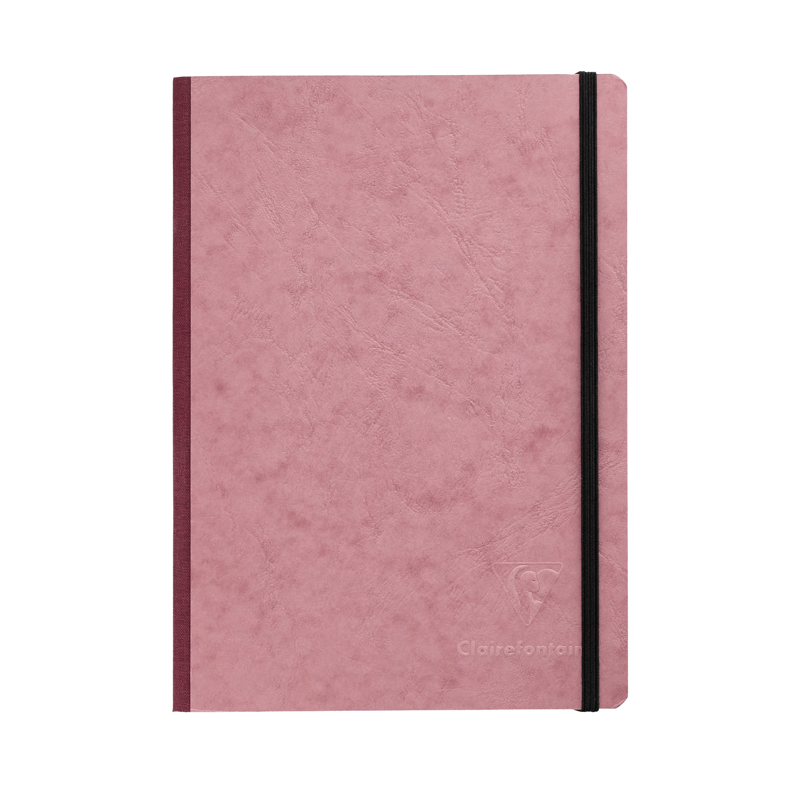 Clairefontaine Basic Clothbound A5 Notebook - Rose, Lined - The Goulet ...