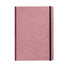 Clairefontaine Basic Clothbound A5 Notebook - Rose, Lined