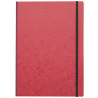 Clairefontaine Basic Clothbound A4 Notebook - Red, Lined