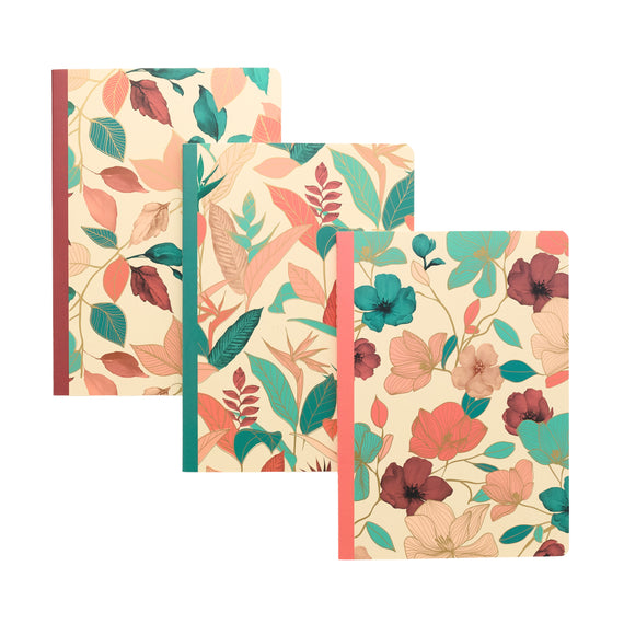 Clairefontaine Gaia Beige A5 Stitched Notebook - Lined