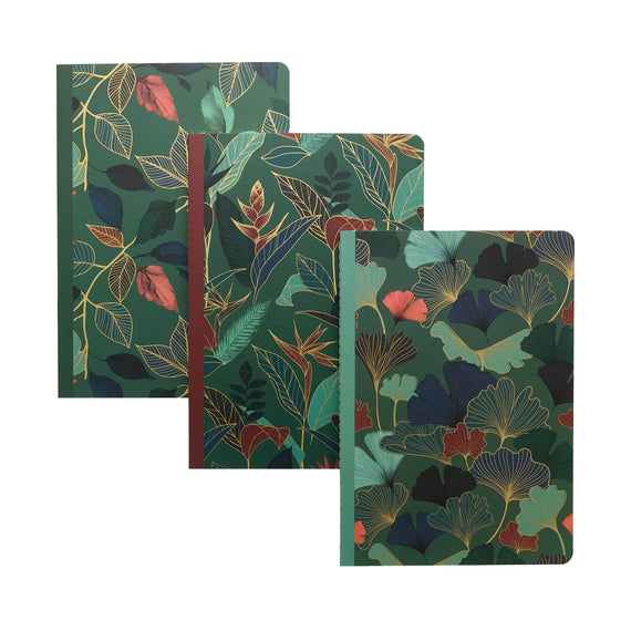 Clairefontaine Gaia Blue A5 Stitched Notebook - Lined