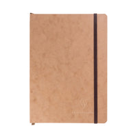 Clairefontaine Basic My Essential A5 Notebook - Tan, Dot Grid