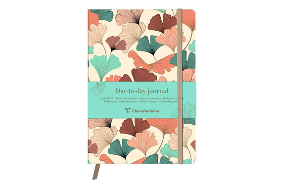 Clairefontaine Gaia Beige A5 Day to Day Journal - Dot