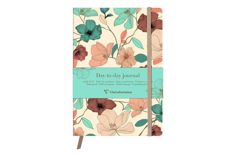 Clairefontaine Gaia Beige A5 Day to Day Journal - Dot