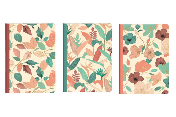 Clairefontaine Gaia Beige A5 Stitched Notebook - Lined