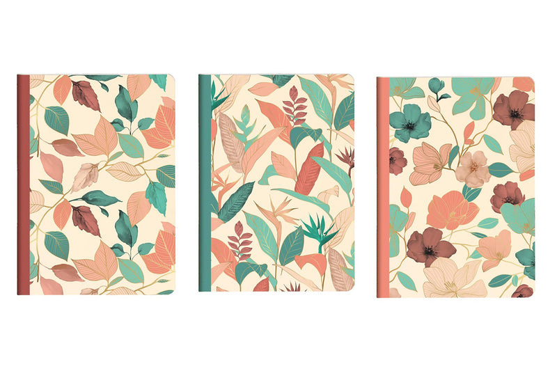 Clairefontaine Gaia Beige A5 Stitched Notebook - Lined