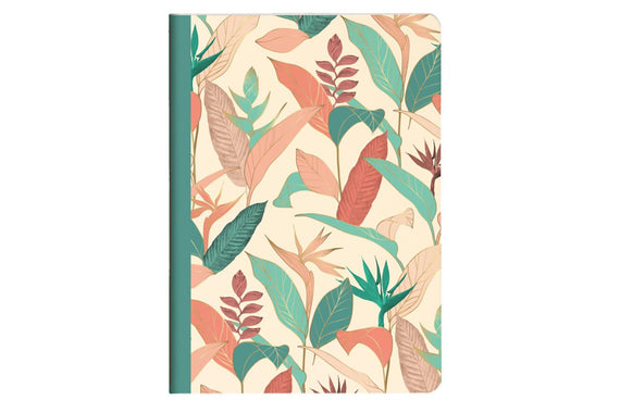 Clairefontaine Gaia Beige A5 Stitched Notebook - Lined