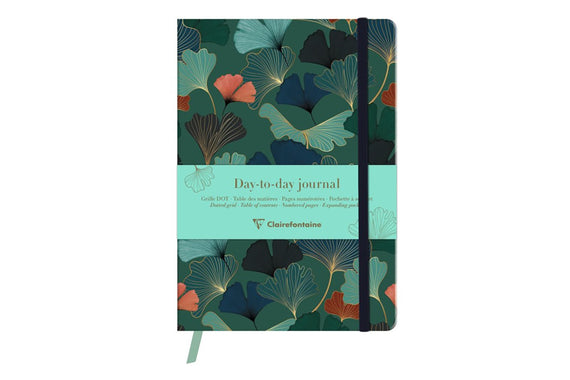 Clairefontaine Gaia Blue A5 Day to Day Journal - Dot