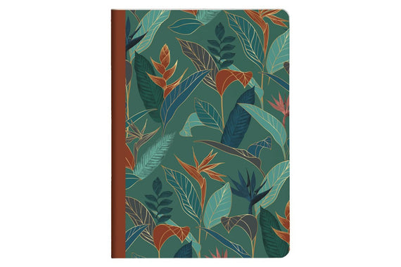 Clairefontaine Gaia Blue A5 Stitched Notebook - Lined
