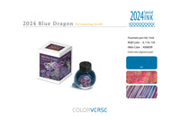 Colorverse Blue Dragon Glistening Gold (Special Edition) - 15ml Bottled Ink