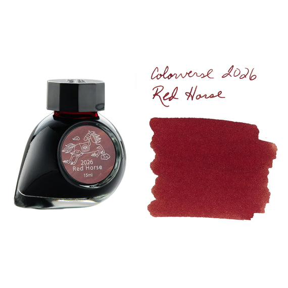 Colorverse Red Horse Standard - 15ml Bottled Ink