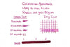 Colorverse Andromeda - Ink Sample