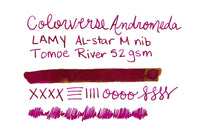 Colorverse Andromeda - Ink Sample