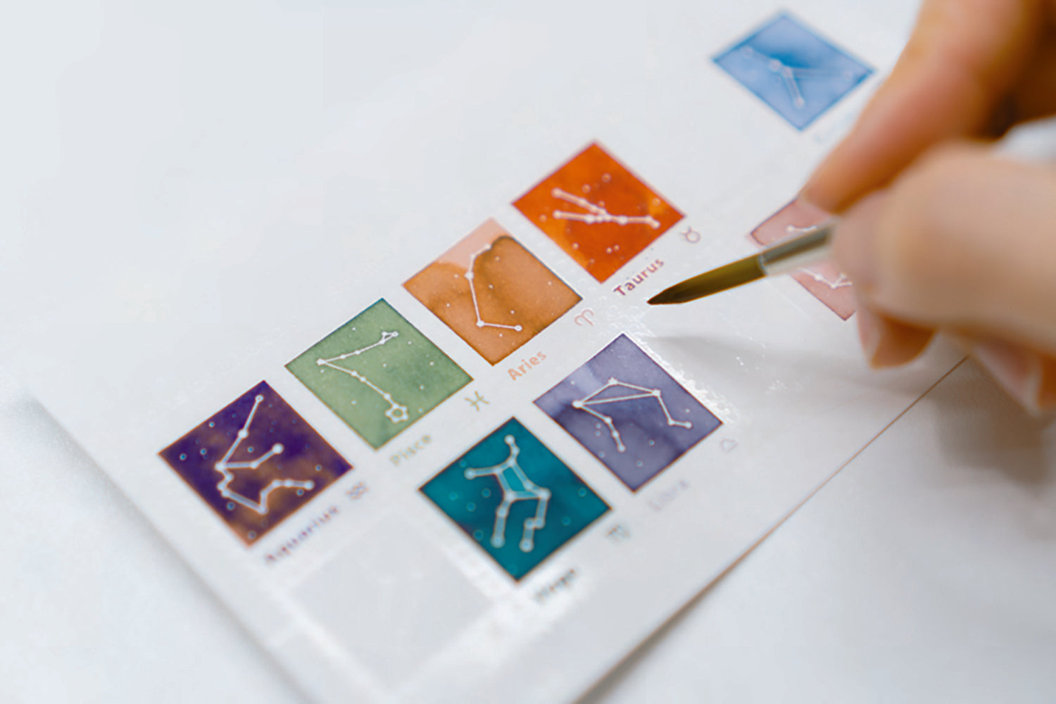 Colorverse Ink Art Cards - Constellation (Size C) - The Goulet Pen Company