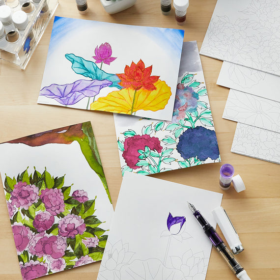 Colorverse Coloring Sheets - Min-Hwa