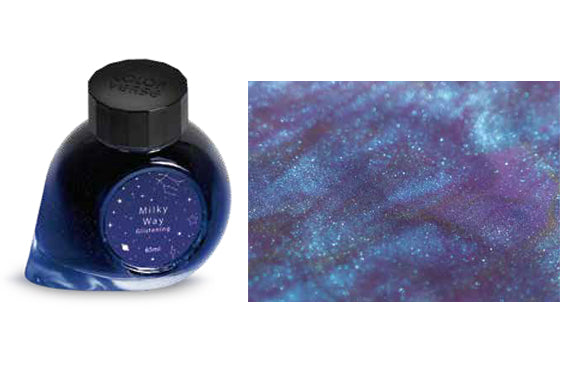 Colorverse Milky Way Glistening - 65ml Bottled Fountain Pen Ink - The ...