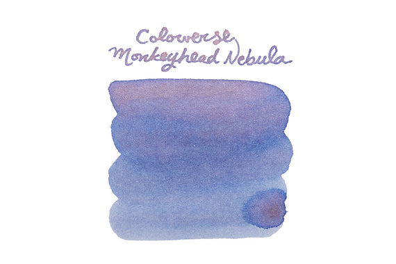 Colorverse Monkeyhead Nebula Glistening fountain pen ink